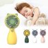 Handheld Mini Fan Usb Rechargeable Portable Lanyard Desktop Fan For Outdoor Camping Travel Hiking Antlers random color