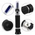 Handheld Refractometer Sea Salinity Meter Salt Water Concentration Detector For Marine Aquaculture Food Processing As shown