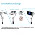 Handheld Smartphone Gimbal allows you to shoot stabilized footage with your smartphone while on the movie  3 axis rotation for pitch  roll  and yaw 