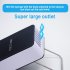Handheld USB Rechargeable Cooling Fan Portable Mini Air Conditioner for Home Travel  Elegant black