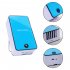 Handheld USB Rechargeable Cooling Fan Portable Mini Air Conditioner for Home Travel  Fashion green