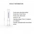 Handheld Uv Light Disinfection Mini Portable Sanitizer Lamp for Home Office Travel white
