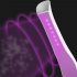 Handheld Uvc Disinfection Light Mini Portable LED Germicidal Lamp for Home Office Travel Pink