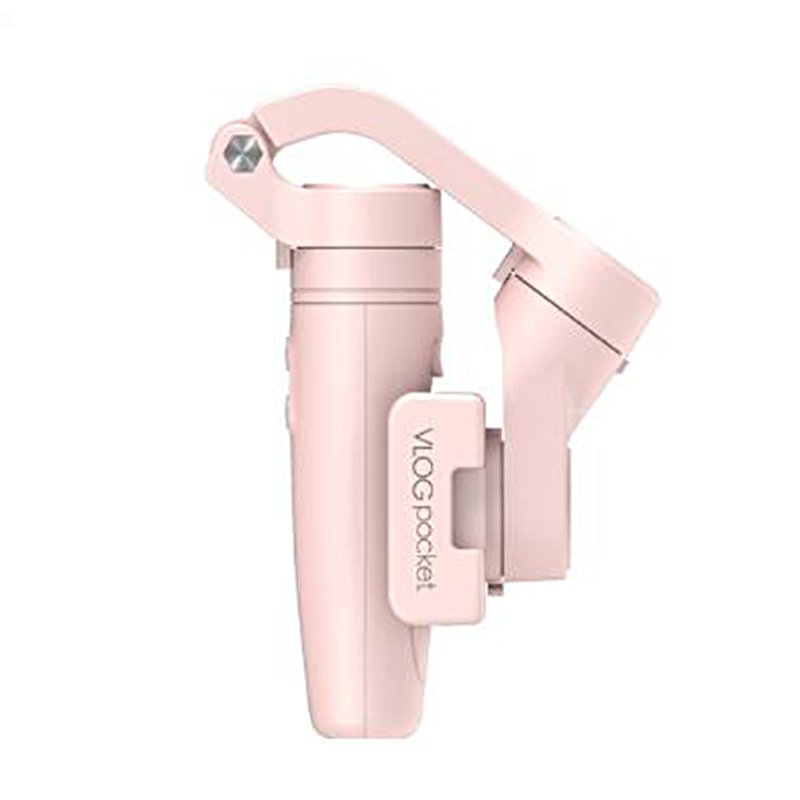 Handheld Vlog Phone Holder MINI 3-Axis Smartphone Gimbal Stabilizer for  Mainstream Mobile Phone Pink
