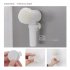 Handhold Electric Cleaning Brush for Bathroom Tile and Tub Kitchen Washing Tool white