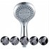 Handhold Shower Nozzle with Super Large Spraying Area Shower Head Sprinkler Bathroom Accessories