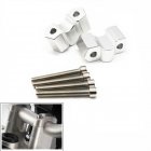 Handlebar Risers Height up Adapters for BMW F750GS 18-19 Motorbike Upgrade Accesssaries silver