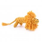 Handmade Cotton Rope Dog Toy Animal Shape Toys For Small Large Dogs Pet Outdoor Fun Training Puppy Chew Toys 13cm *90g total length 22cm