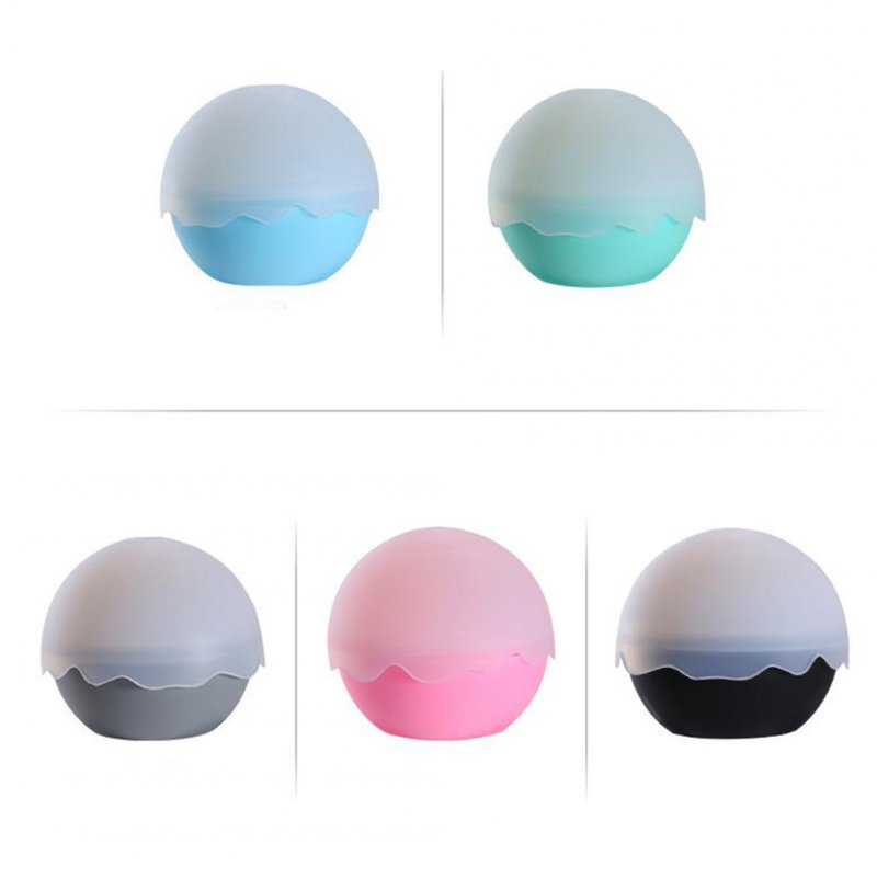 Handmade Reusable Silicone Ice Ball Mold DIY Moulds for Ice Ball Chocolate  Sky blue_75ML