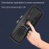 Hands free Bluetooth 5 0 Car Kit Wireless Speaker Auto Sun Visor MP3 Player Speaker Support Siri Google Assistant black