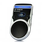 Hands free Bluetooth Car Kit with solar charging capability  built in speaker and caller ID display   Easily make hands free phone calls in your car