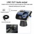 Hands free Bluetooth Fm Transmitter Wireless Radio Adapter Car Kit Mp3  Player black