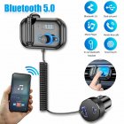 Handsfree FM Transmitter Bluetooth Transmitter Wireless Radio Adapter Car Kit