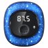 Handsfree Call Car Charger FM Transmitter With Light Dual USB Port Charger Mp3 Audio Music Stereo Adapter For All Smartphones C41 black