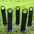 Handy Soccer Drill Agility Training Marker Disc Cone Carrier Caddy Sport Holder black
