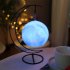 Hanging 3d Moon Lamp Color Changing Bedside Night Lights Decorative Ornament Colorful