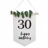 Hanging  Banner  Cloth Flag For Birthday Decoration Photo Props Party Ornaments Supplies 30 years old