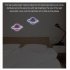 Hanging Planet shaped Neon  Night  Light Ip42 Waterproof Rust proof For Room Wall Kids Bedroom Birthday Party Bar Beach Wedding Decoration Blue pink