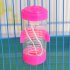 Hanging Water Bottle  Dispenser Feeder  No Drip  Leak Proof Water Kettle  2 Size for Choice  Fit for Hamster  Guinea Pig  Rabbit  Dog Blue 250ml