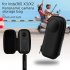 Hard Carrying Case Portable Bag Lens Protective Cover Action Camera Protective Case Compatible For Insta 360 X3 X2 black