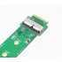 Hard Disk Adapter SSD M2 to M 2 NGFF PCIE X4 Adapter for MacBook Air Mac Pro 2013 2014 2015 A1465 A1466 M2 SSD green