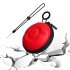 Hard EVA Case Protective Cover Sleeve 360 Degree Zipper Design With Hand Strap Compatible For Pok  mon GO Plus  Virtual Pet Machine red