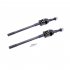 Hard Steel Front Axle Rear Axle CVD AR44 Universal Drive Shaft for AXIAL SCX10 II 90046 47 RC Car Parts Toys for Children 2PCS Pre CVD