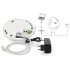 Have a 360 degree view of the room with this Fisheye camera and enjoy a bind spot free viewing field while controling up to 4 different views of the same camera
