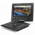 Have a mini entertainment system ready wherever you are with the 11 5 inch portable DVD player with 270 degree screen rotation and anti shock function 