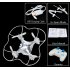 Have loads of fun with the  M9912 X6 Mini 6 Axis Quadcopter with a wireless remote control