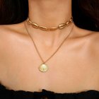 Hawaiian Sea Shell Necklace Choker Jewelry Bohemian Beach Necklace for Women Chocker Gold
