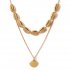 Hawaiian Sea Shell Necklace Choker Jewelry Bohemian Beach Necklace for Women Chocker Gold