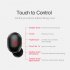 Haylou GT1 TWS Fingerprint Touch Bluetooth Earphones HD Stereo Wireless Headphones Noise Cancelling black