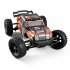 Hbx 901a Rtr 1 12 2 4g 4wd 45km h Brushless 2ch Rc Cars Fast Off road Led Light Truck Models Toys With 7 4v 1600mah Lipo Battery Double battery single USB
