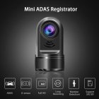 Hd 1080p ADAS Car Dvr 170 Degree Night Vision Dash Cam Usb Loop Record G-sensor Navigation Recorder Compatible For Android black