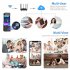 Hd 1080p Aquarium Wifi Camera Motion Detection Cam Home Security Camcorder Video Recorders Black