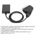 Hd 1080p Hdmi  Input  To  Scart  Video  Output Audio Converter Adapter Compatible For Crt Tv Vhs Video Recorder black