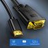 Hd 1080p High speed Hdmi compatible Male To Vga Male Cable Converter Adapter One way For Dvd Hdtv Pc Desktop Monitor 5 meters