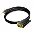 Hd 1080p High speed Hdmi compatible Male To Vga Male Cable Converter Adapter One way For Dvd Hdtv Pc Desktop Monitor 5 meters