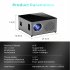 Hd 1080p Projector Wireless Wifi Smart Portable Home Theater Cinema 2 4g 5g Dual screen Network Bluetooth compatible Projector  1 8gb  EU Plug