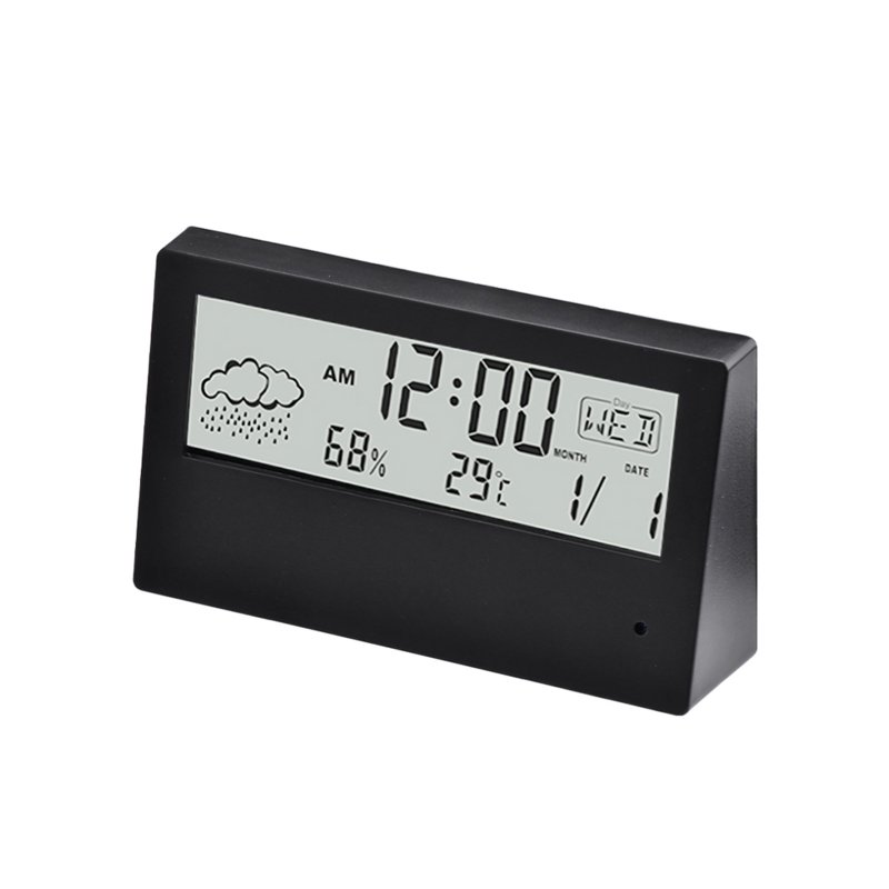 HD 1080p Wifi Camera Electronic Alarm Clock Night Vision Wireless Camcorder
