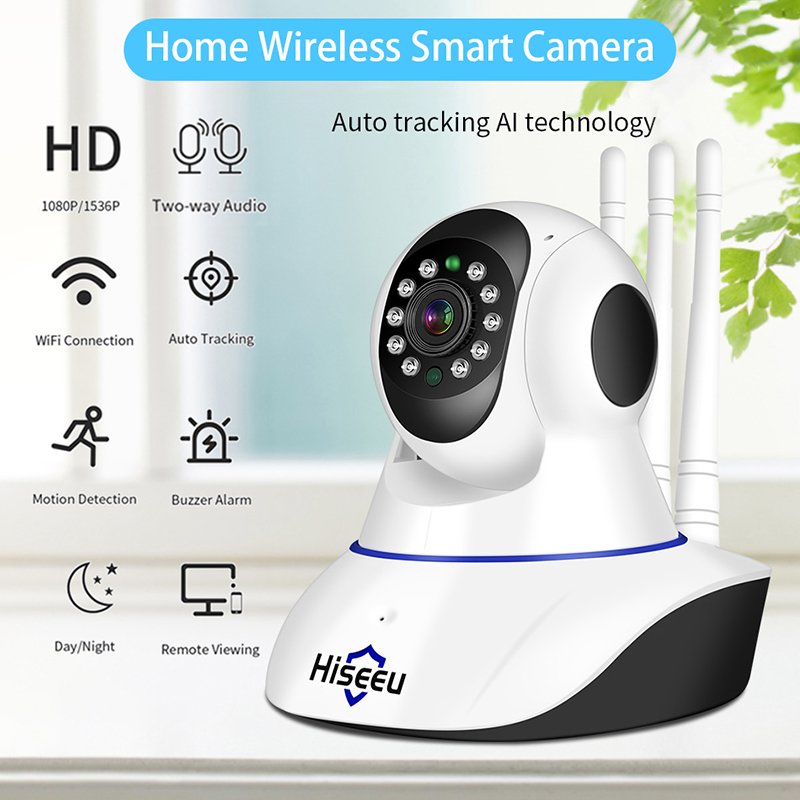 Hd Ip Wireless Camera Wifi Smart Home Security Camera Surveillance 2-way Audio Pet Camera Baby Monitor 1080P HD+32G memory