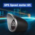 Hd Portable Car  Monitor G5 Universal Multiple Functions Car Head up Display Digital Speedometer Safe Driving Speed Gauges Silver black