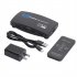Hdmi 2 0 Switcher with Remote 5 in 1 out Hd Converter Hdcp 4k 60hz Hdmi Splitter Black