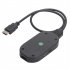 Hdmi Switcher 3 in 1 out 4k 60hz Hd Video Audio Converter Hdmi Splitter Adapter Black