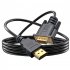 Hdmi To Vga Adapter Cable  male To Male  With Chip Od5 0 For Computer Monitor Projector Tv Game Console 0 5 meters