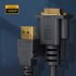 Hdmi To Vga Adapter Cable  male To Male  With Chip Od5 0 For Computer Monitor Projector Tv Game Console 0 5 meters
