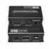 Hdmi compatible 4K 2K 60hz Stereo Audio Extractor Converter Audio Splitter Adapter Black