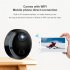 Hdq15 Home Security Camera Video Surveillance Wifi Network Cam 1080p Motion Detection Smart Wireless Camcorder black