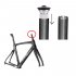 Head Hanging Screw Carbon Fiber Front Fork Upper Tube Expansion Sunflower Hanging Core Mountain Highway Silver